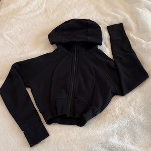 Lululemon CROPPED Scuba Full-Zip Hoodie